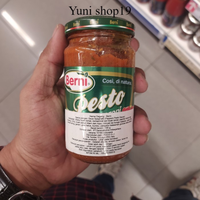

berni pesto pepperoni 195gr