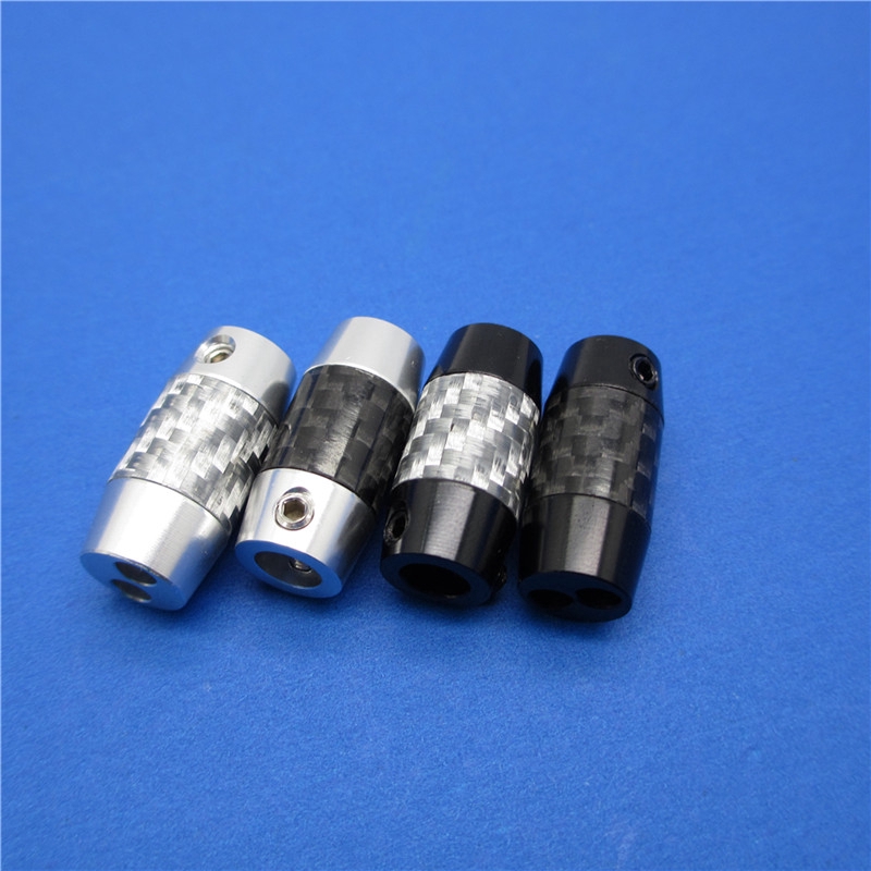 1 PCS Carbon fiber metal DIY earphone Upgrade Splitter Slider