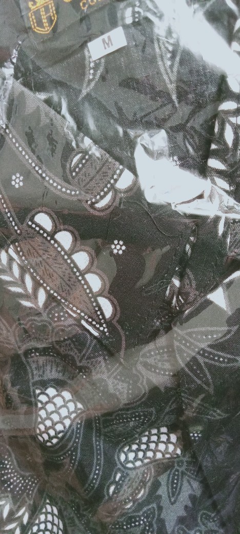 Kemeja Dan Hem Manggar Abu Size M L Xl Xxl