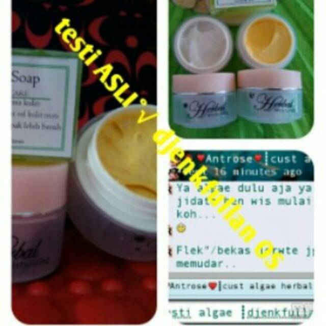 Krim Pemutih Wajah Herbal Krim Testi 4 Shopee Indonesia