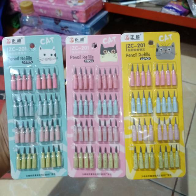 

(20gr) 1pak isi pensil bensia isi 32 pcs