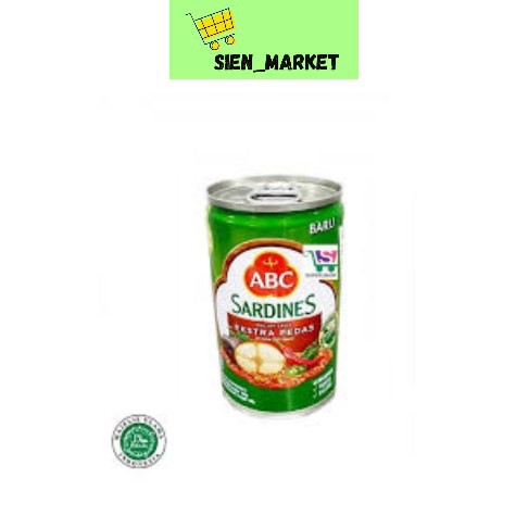 

ABC Sardines Extra Pedas 155 Gram