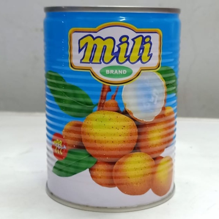 

Kalengbuah- Mili Longan / Mili Lychee Buah Kelengkeng / Leci Dalam Sirup 565Gram - Leci -Buah-