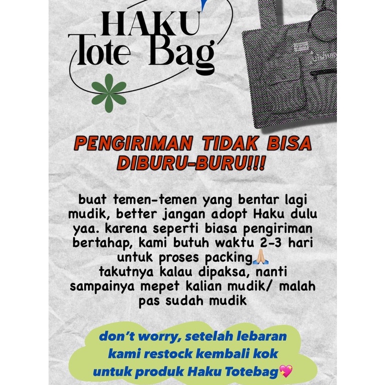 HAKU Totebag