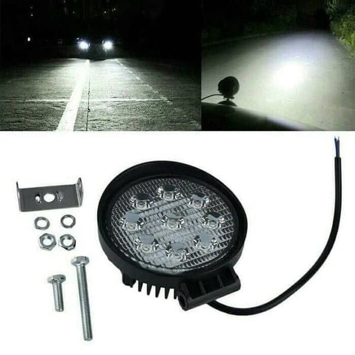 Lampu led sorot tembak 9mata 72wat 1PCS