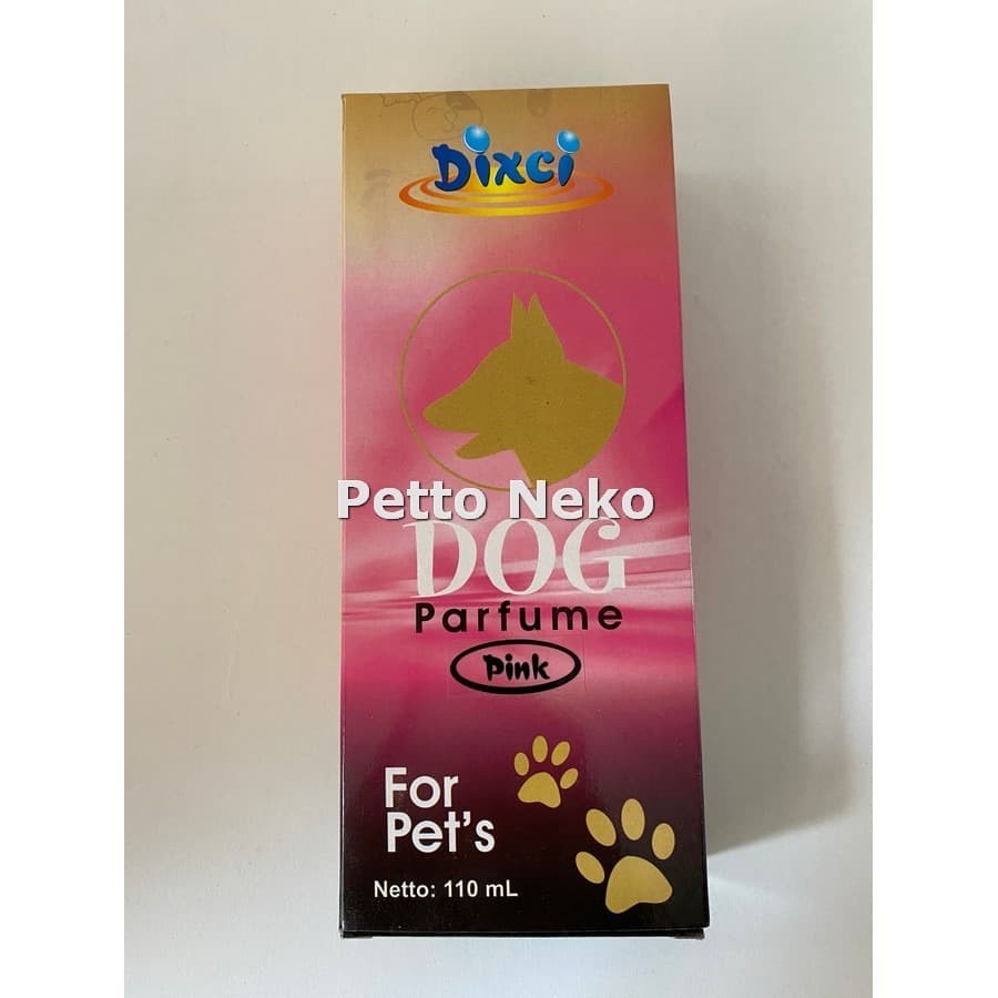 Parfum dixci dog pink 110ml/ parfum khusus anjing