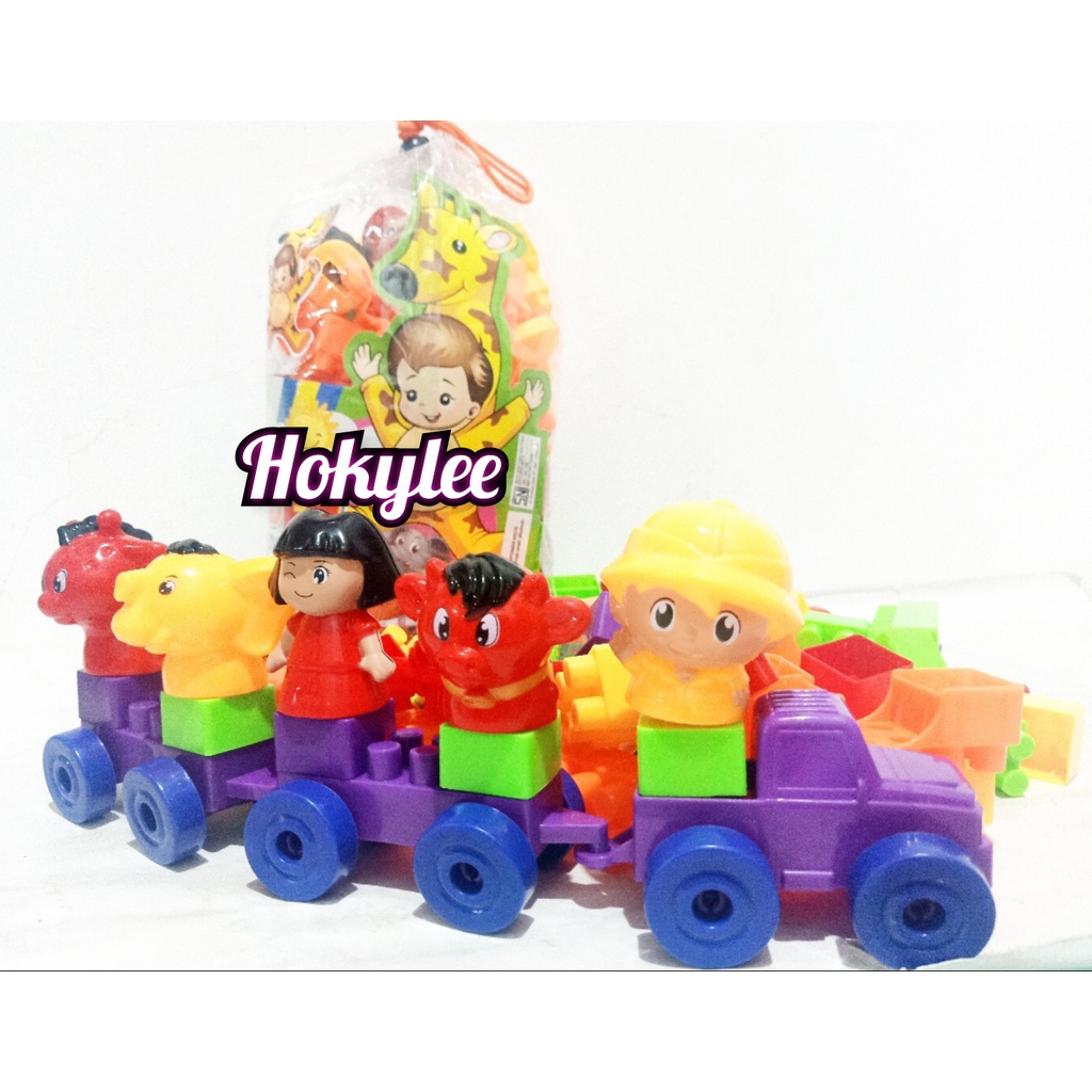 MAINAN ANAK LEGO BLOCK SUSUN BALOK HKR ISI 110PCS - NO.11-01085/110