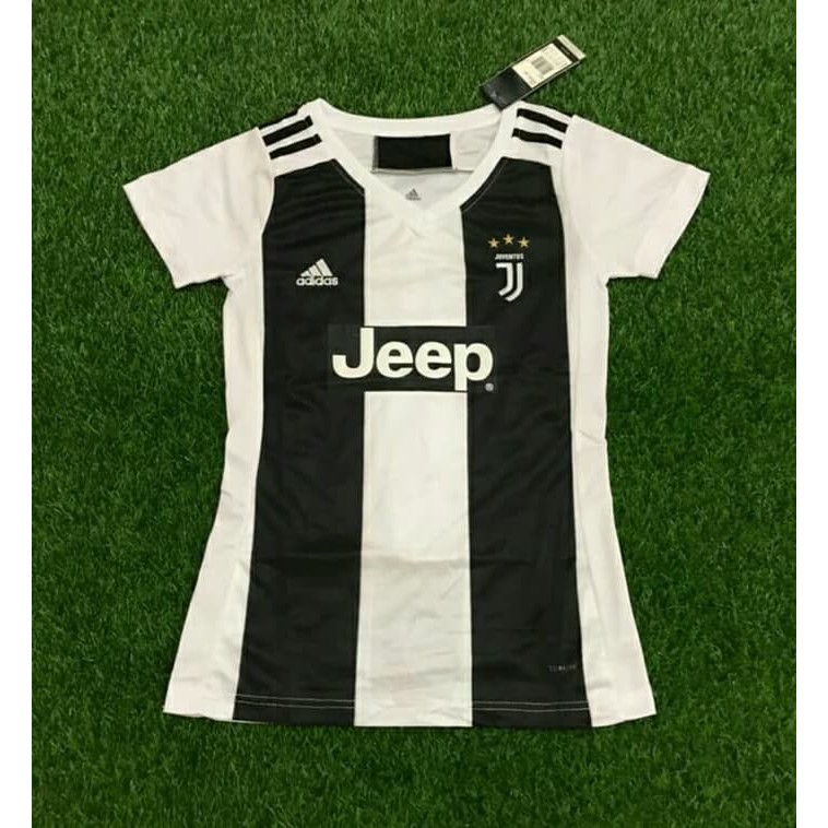 PAKAIAN BOLA BAJU BOLA CEWEK JERSEY JUVENTUS HOME LADIES 2018/2019 GRADE ORI