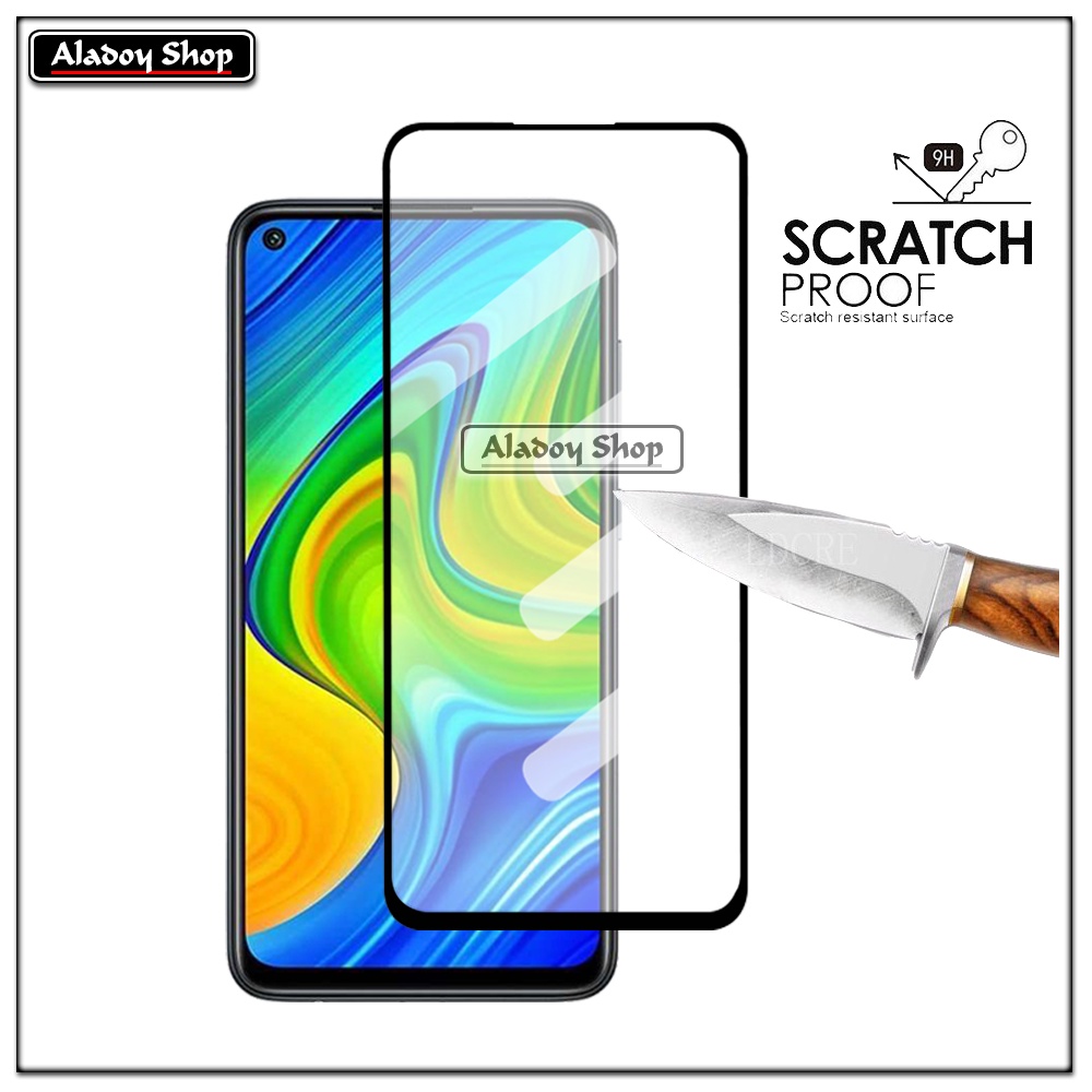 PAKET Tempered Glass Layar Xiaomi Redmi Note 9 Free Tempered Glass Camera