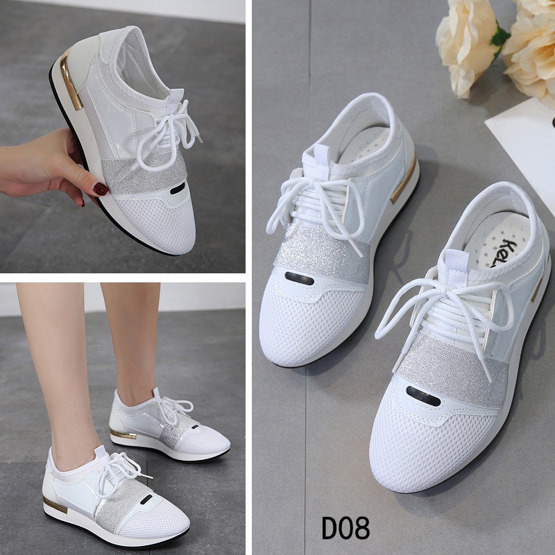 Sepatu KeLsey Megan Sneakers D08