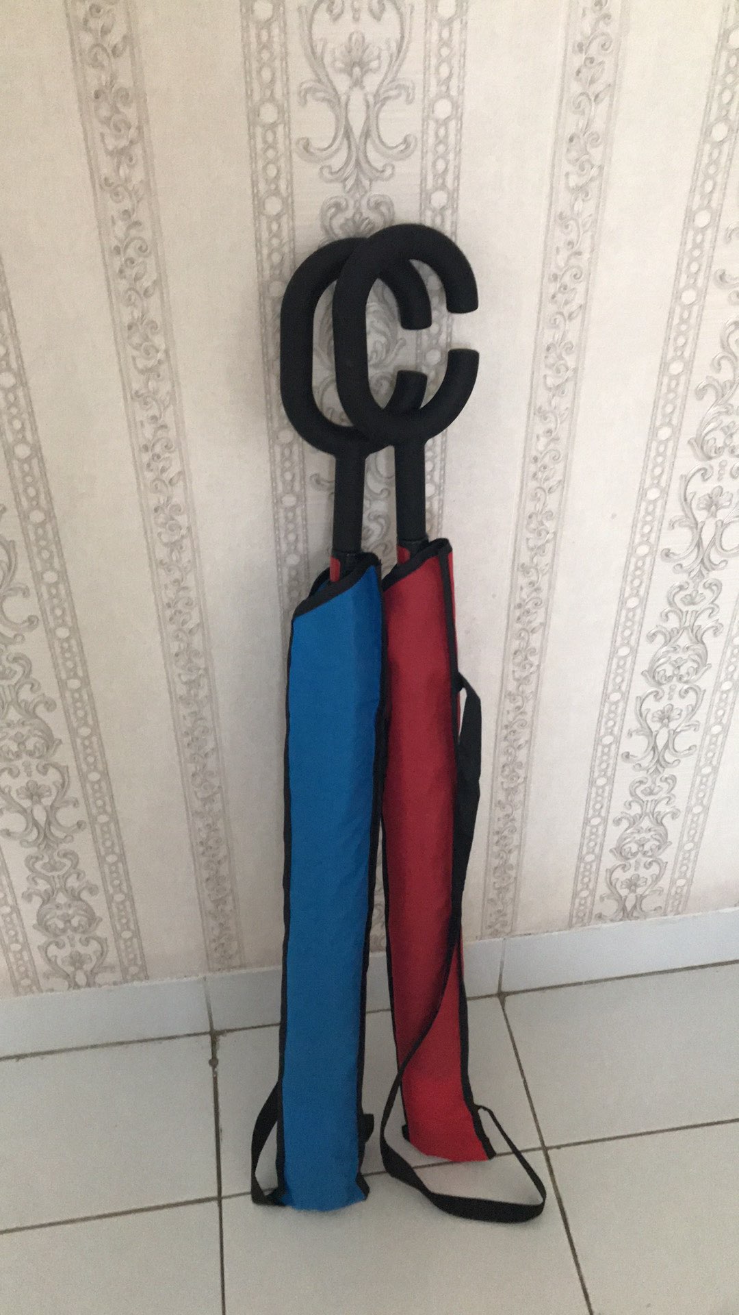 Payung Mobil Terbalik Model Gagang C