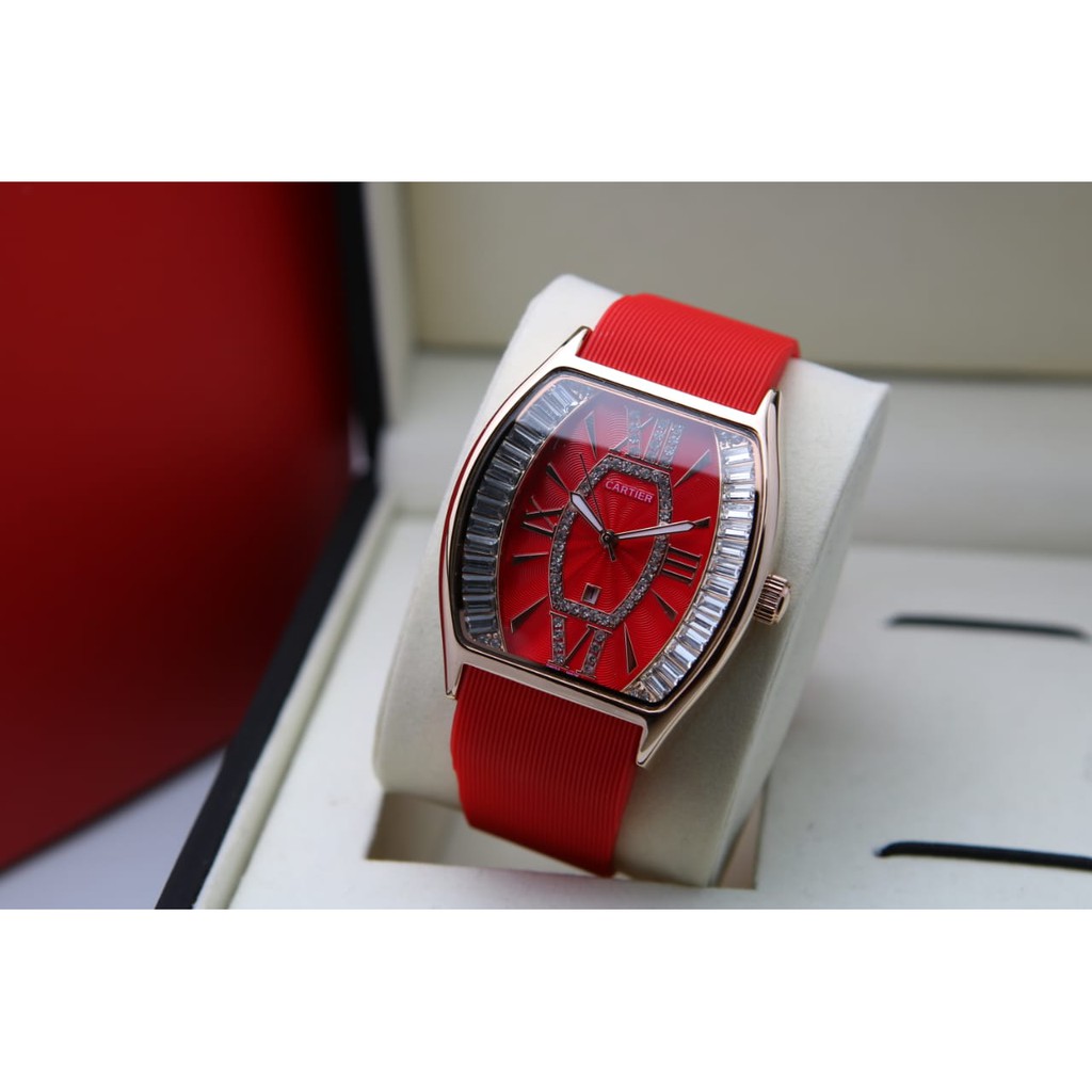 Jam Tangan Fashion Wanita Cartier New Model