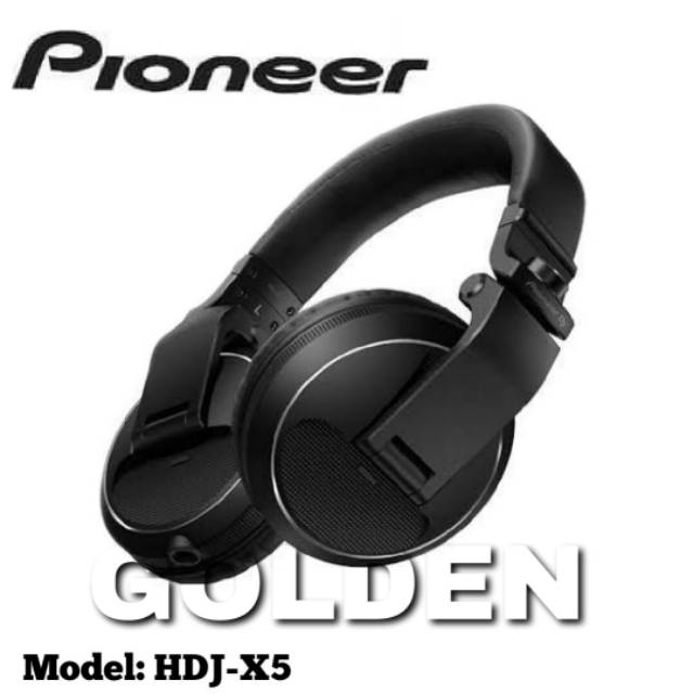 Headphone Pioneer HDJ X5 Original Professional DJ