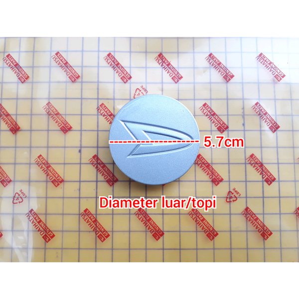 dop tutup baut as roda velg racing daihatsu grand max luxio terios original