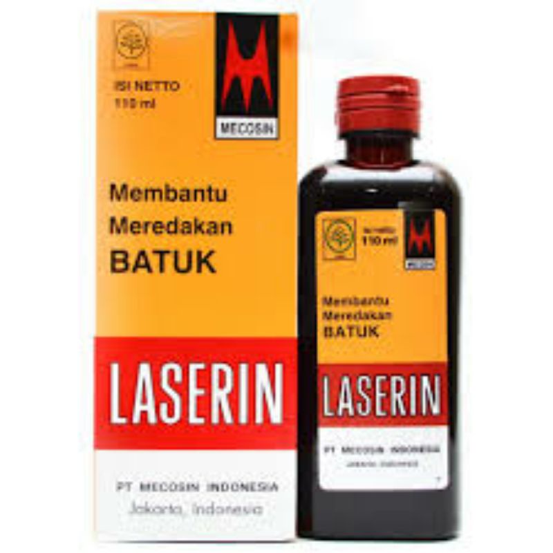 LASERIN - Obat Batuk | 60ml | | 110ml |