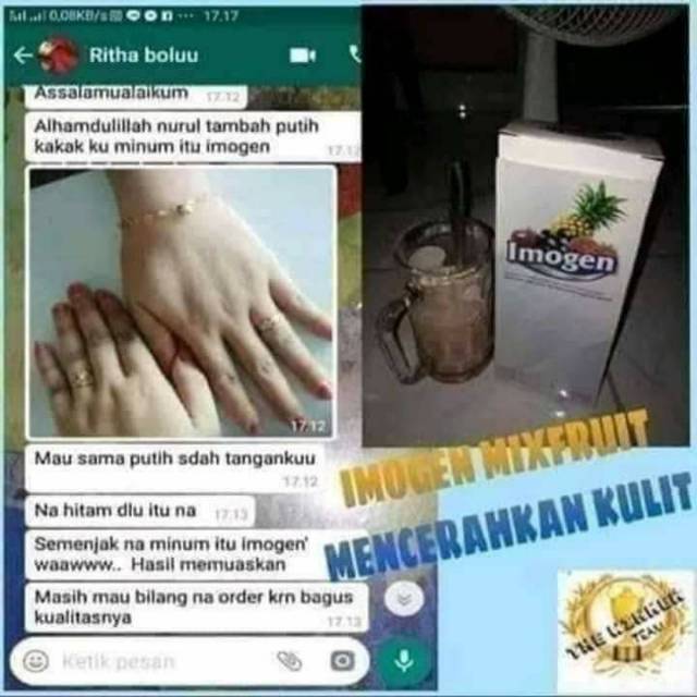 Mix Fruit Pemutih Badan Shopee Indonesia