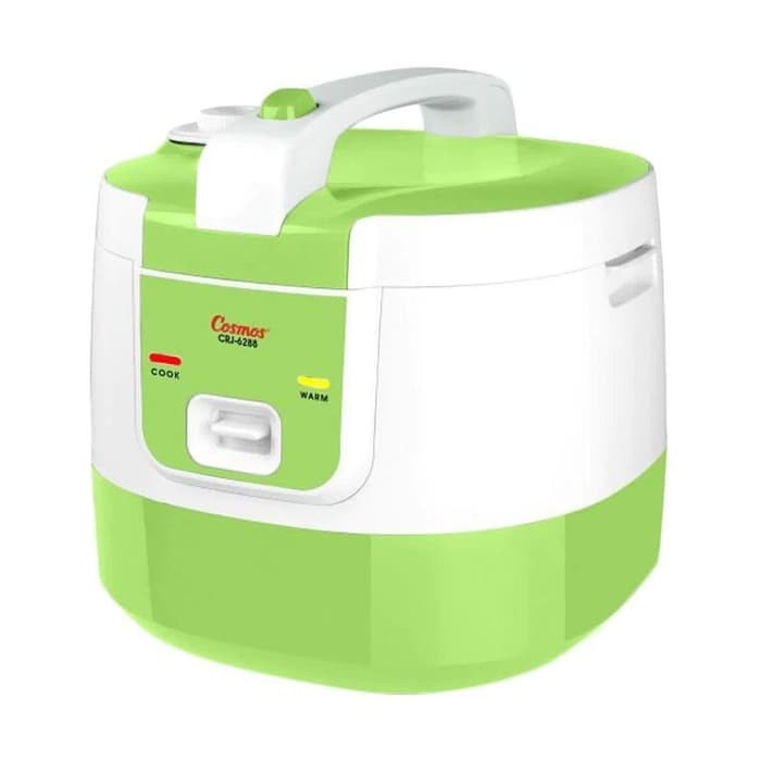 COSMOS CRJ 6288 G / RICE COOKER 2 LITER GREEN / PENANAK NASI / CRJ6288G