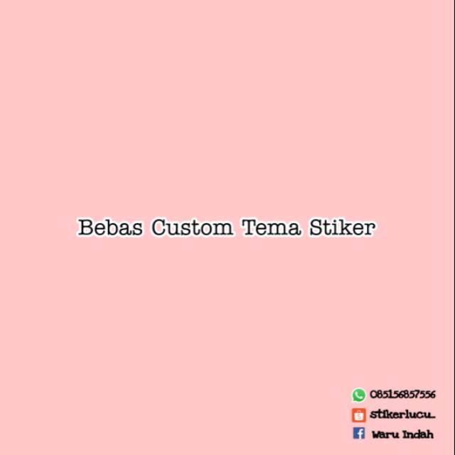 

Custom Stiker | Hiasan Laptop | Hiasan Handphone