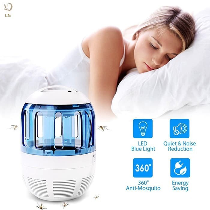 Lampu pembasmi nyamuk untuk tidur malam aman anti radiasi photocatalyst mosquito killer lamp