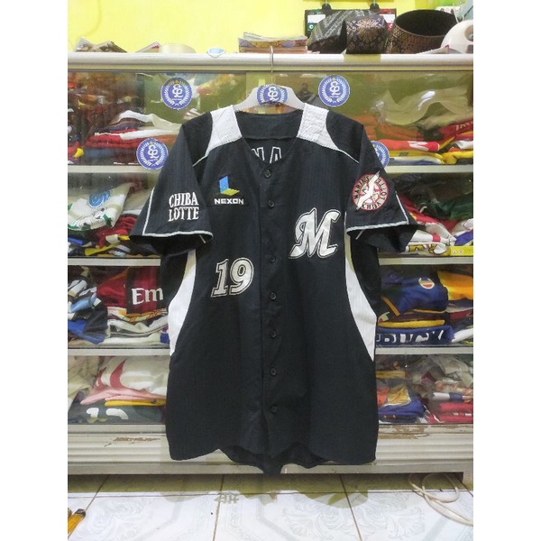 jersey baseball Marines Chiba Lotte away 2016 second original