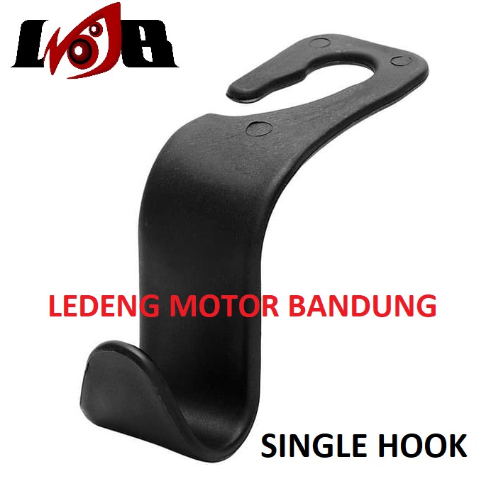 Gantungan Barang Jok Mobil Hanger Car Single Hook Gantung Kursi