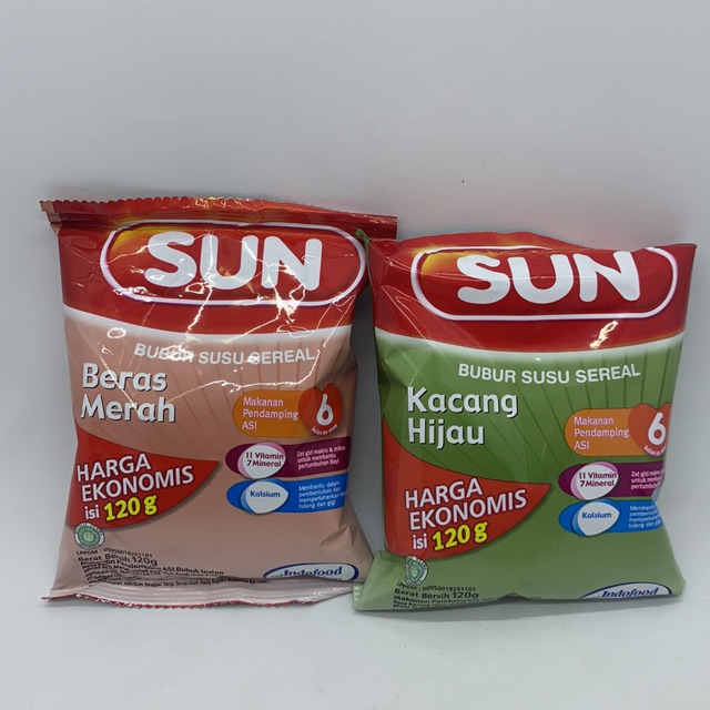 Sun Bubur Bayi ZAK Ekonomis 120gr All varian