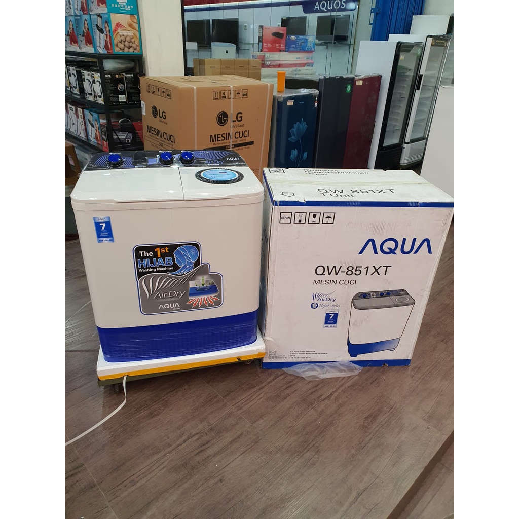 AQUA JAPAN MESIN CUCI 2 TABUNG QW-851XT