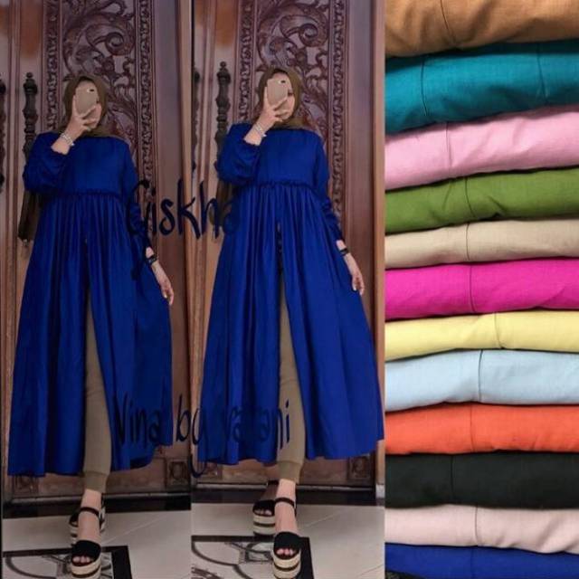 TUNIK BUSUI GISKHA VINA BY VAVANI ORIGINAL