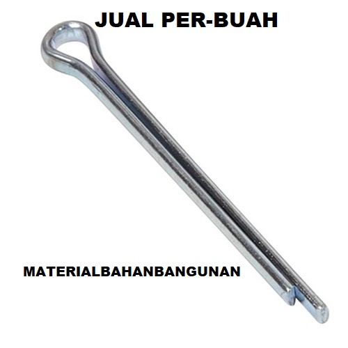Split Pen 5/16 x 6 inch Split Pin Diameter 8mm Panjang 6 inch Cotter Pin 8 mm x 15 cm Kaki Pengencan