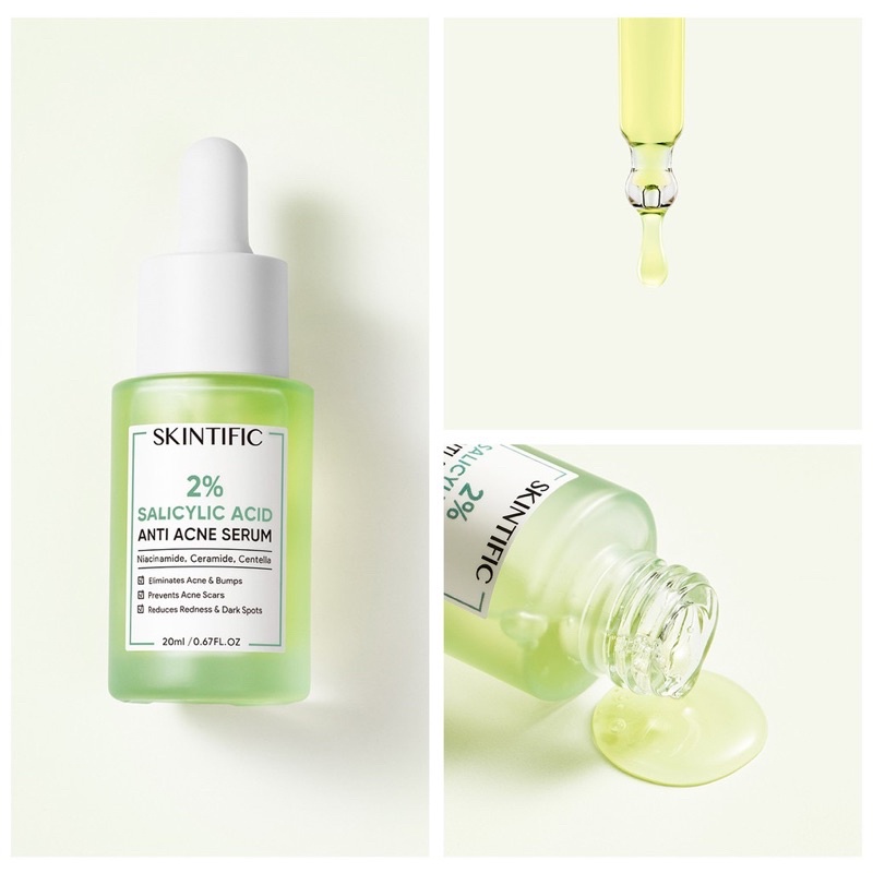 SKINTIFIC - 2% Salicylic Acid Anti Acne Serum 【BPOM】