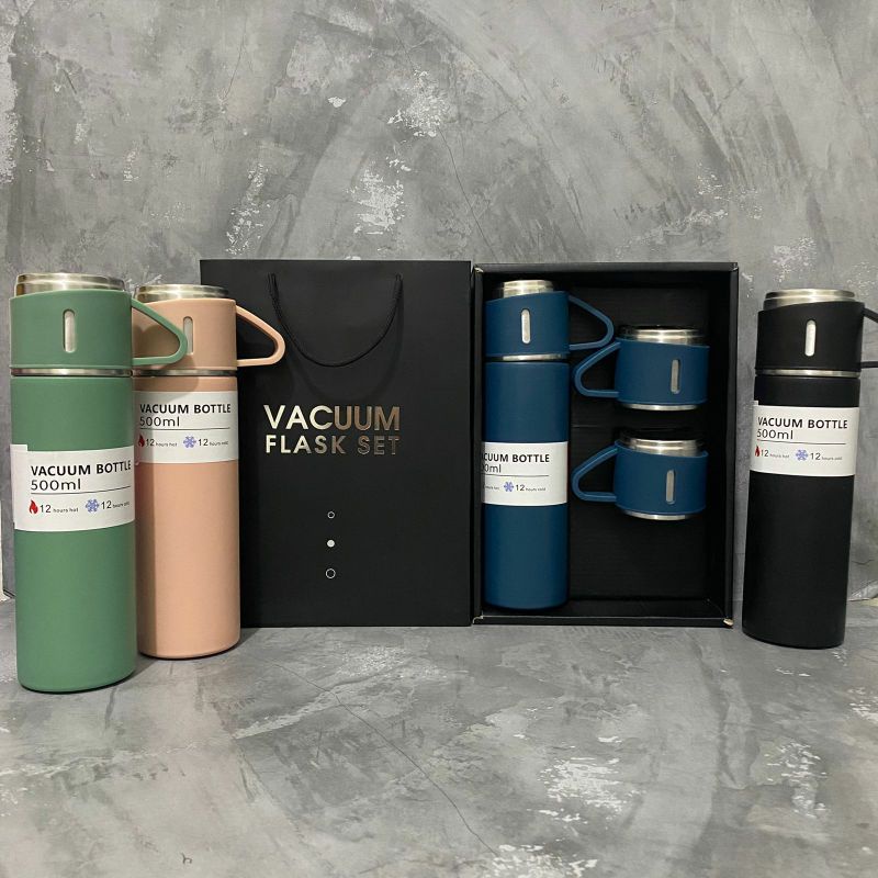 Hampers Thermos / Botol Vacuum Flask Set 500ML