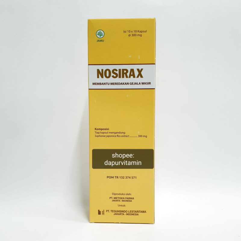 Jual Nosirax Obat Wasir Kota Surakarta Vitamin19 Tokopedia