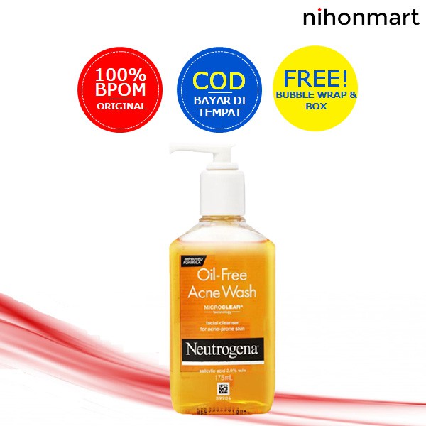 Neutrogena Oil Free Acne Wash 175ml