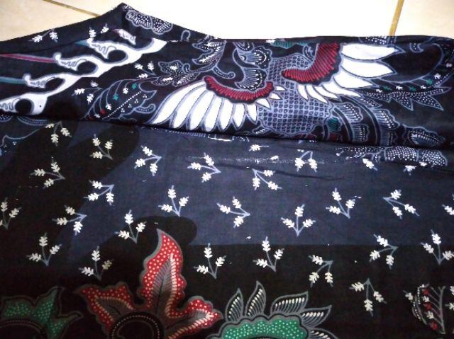 Batik Couple Keluarga Sania Ruffle Ori Ndoro Jowi Dnt Sogan Kupu Putih