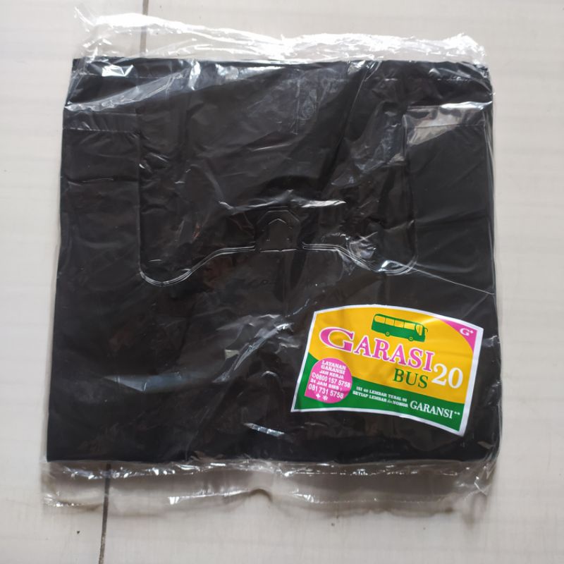 KANTONG PLASTIK HITAM TANGGUNG/KRESEK HITAM TANGGUNG WADAH BERKAT