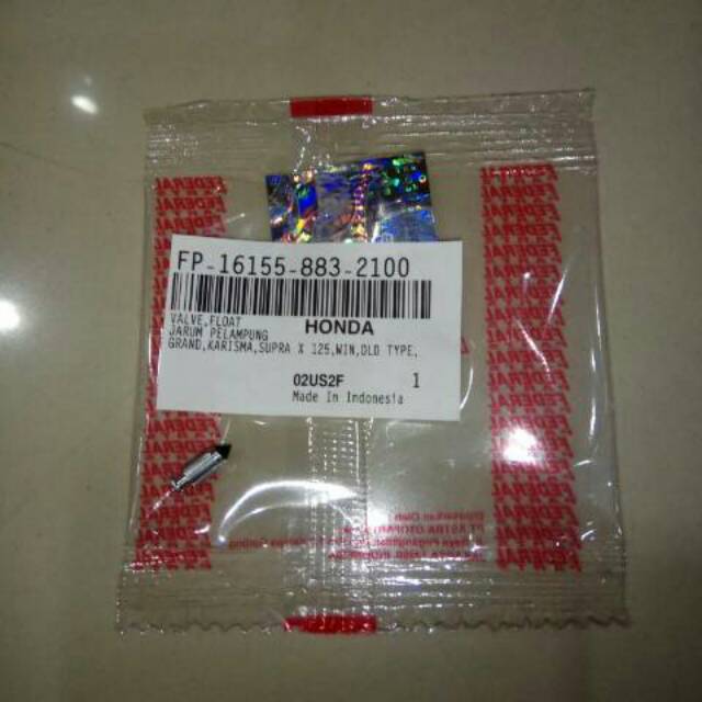Jarum Pelampung Bensin Karburator Grand Supra Federal FP161558832100