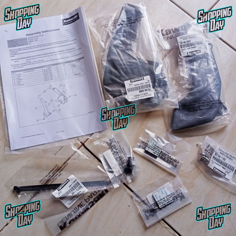 Frame guard cover rangka klx 230 klx230 ORIGINAL