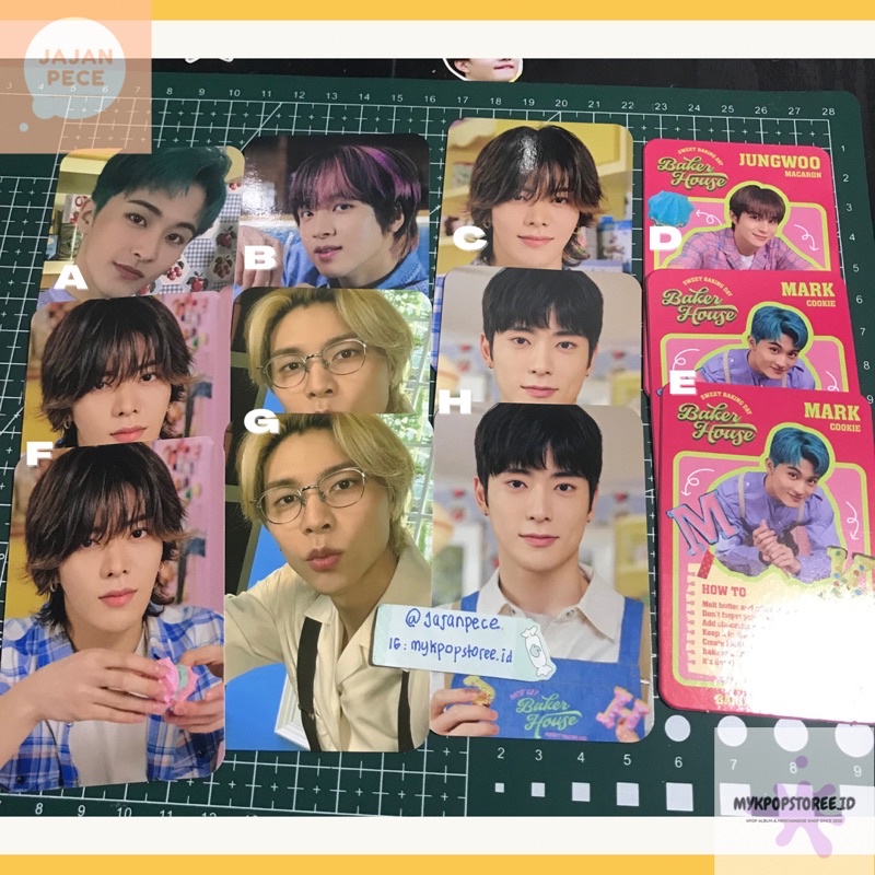 PC NCT 127 MD BAKER HOUSE PHOTOCARD JAEHYUN TAEYONG MARK HAECHAN YUTA JOHNNY JUNGWOO TAEIL DOYOUNG