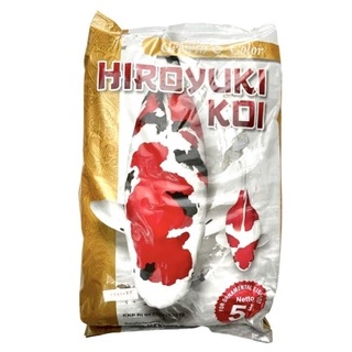 HIROYUKI KOI Pelet Pakan Ikan Koi GROWTH And COLOR 5kg