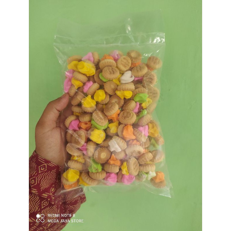 

Kue Monas Manis Warna Warni 250gr