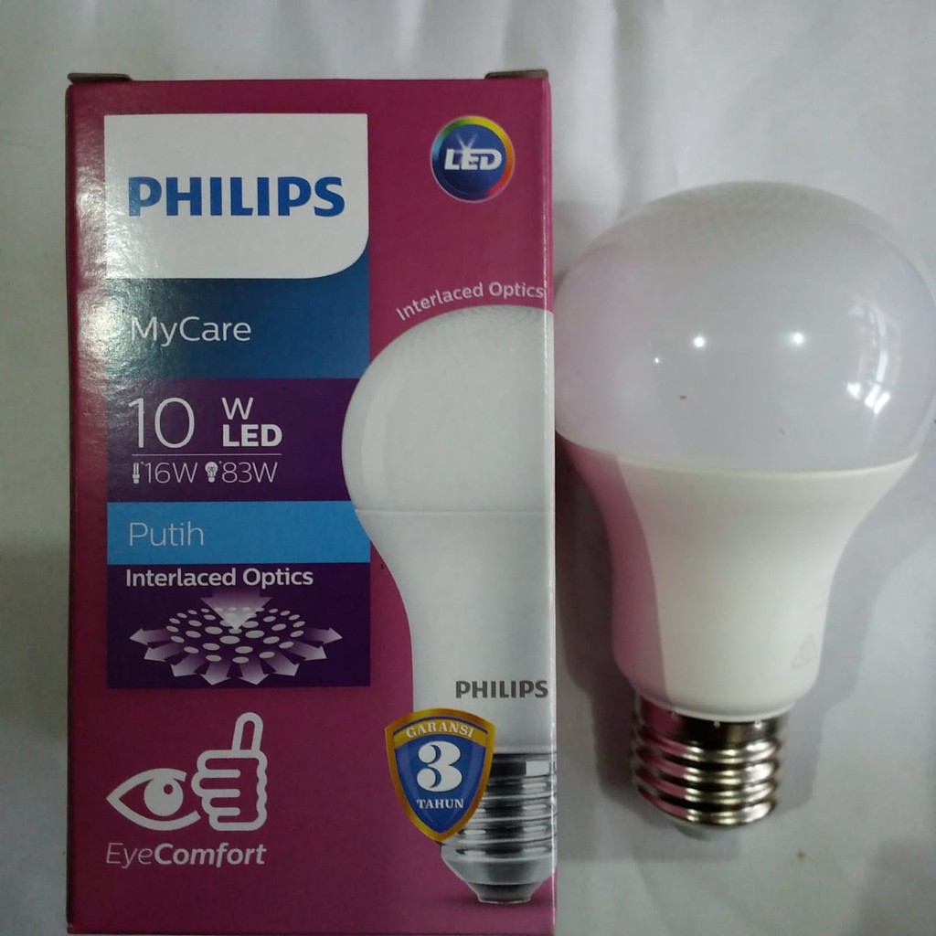 Lampu LED Philips 10 watt  MyCare