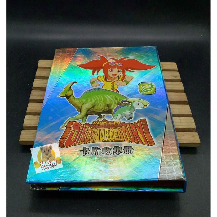 Album Dinoking- Tempat Kartu Dinoking Trading Card Game simpan 96 card