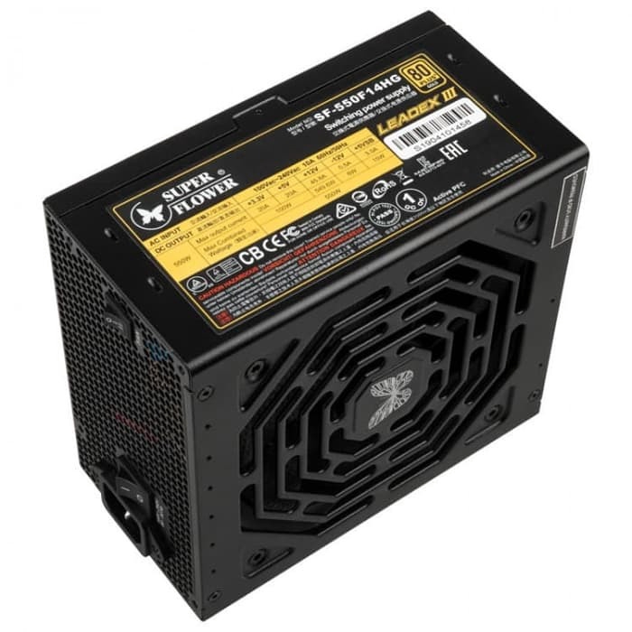 PSU Super Flower Leadex III Gold 550W - SF-550F14HG