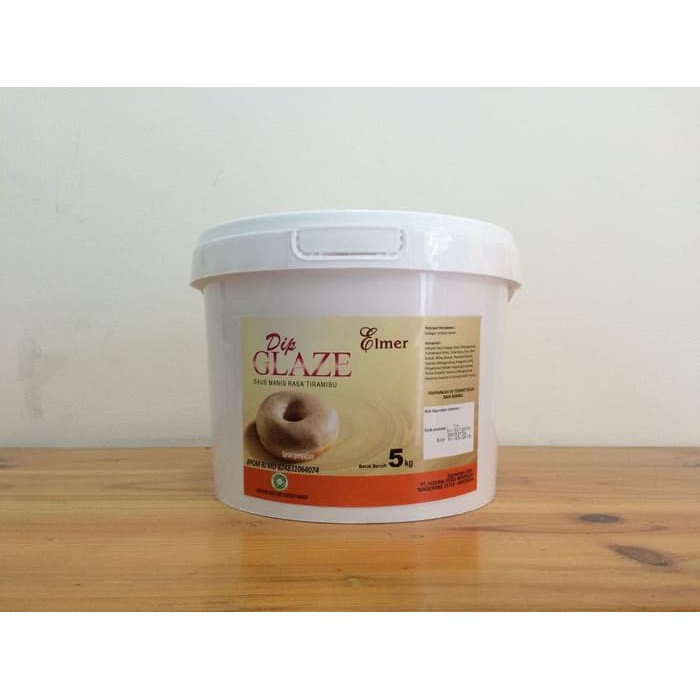 

Elmer Dip Glaze Tiramisu 5Kg | Saus cream coffe tiramisu