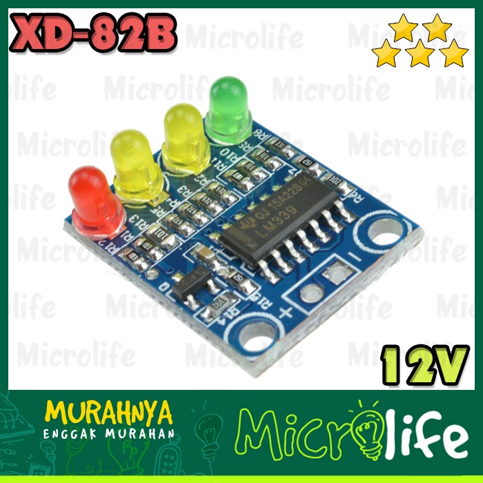 XD-82B 12V Battery Level Indicator Module