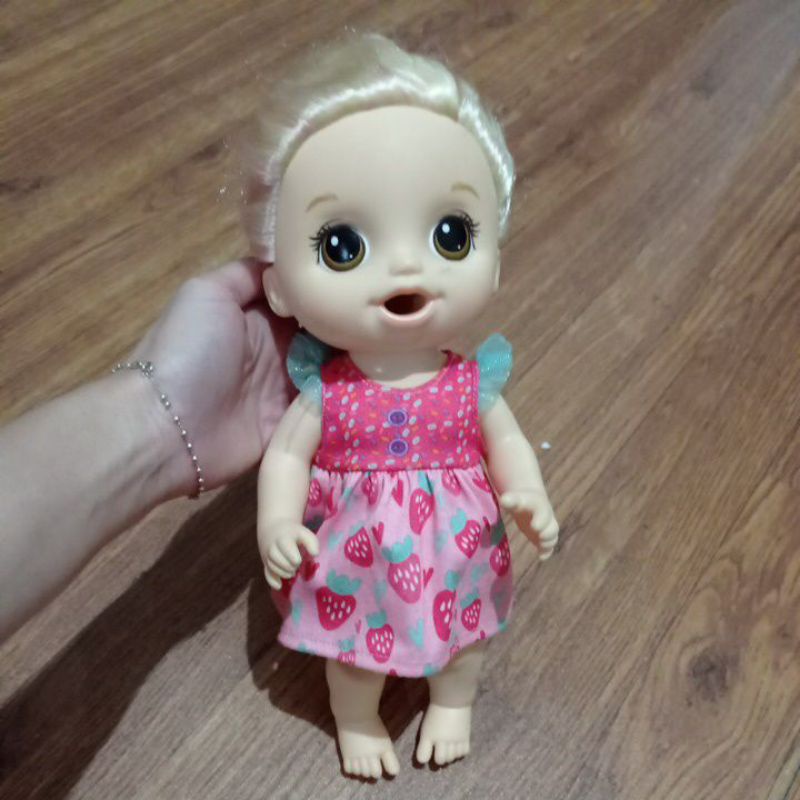 Baby Alive Magical Mixer Baby Doll Strawberry Shake preloved