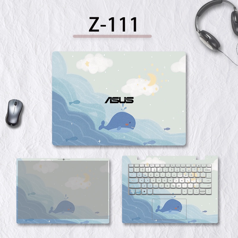 VIVO Stiker Garskin Berbagai Motif Gambar Warna Untuk Laptop Asus Flying Fortress 9 / 15x / Tianxuan Generation 2 / 14s / 15.6 &quot;/ 6s