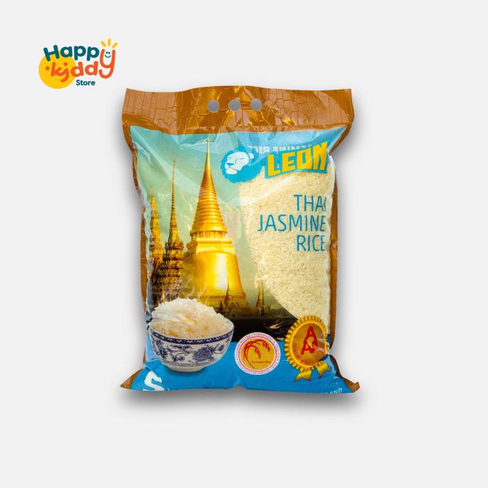 

BERAS JASMINE LONG GRAIN PREMIUM LEON PULEN DAN WANGI ORI THAILAND