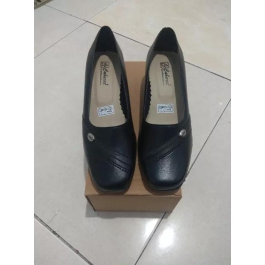 Sepatu Pantofel wanita / COD GRATIS ONGKR / fantofel cewek pantopel formal sepatu sekolah warna hitam