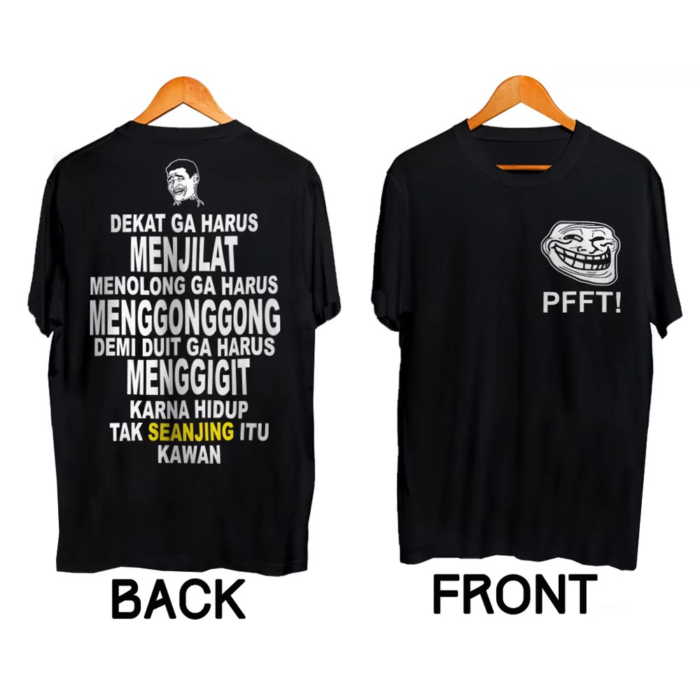 Murah Sb Kaos Kata Kata Meme Keren Shopee Indonesia